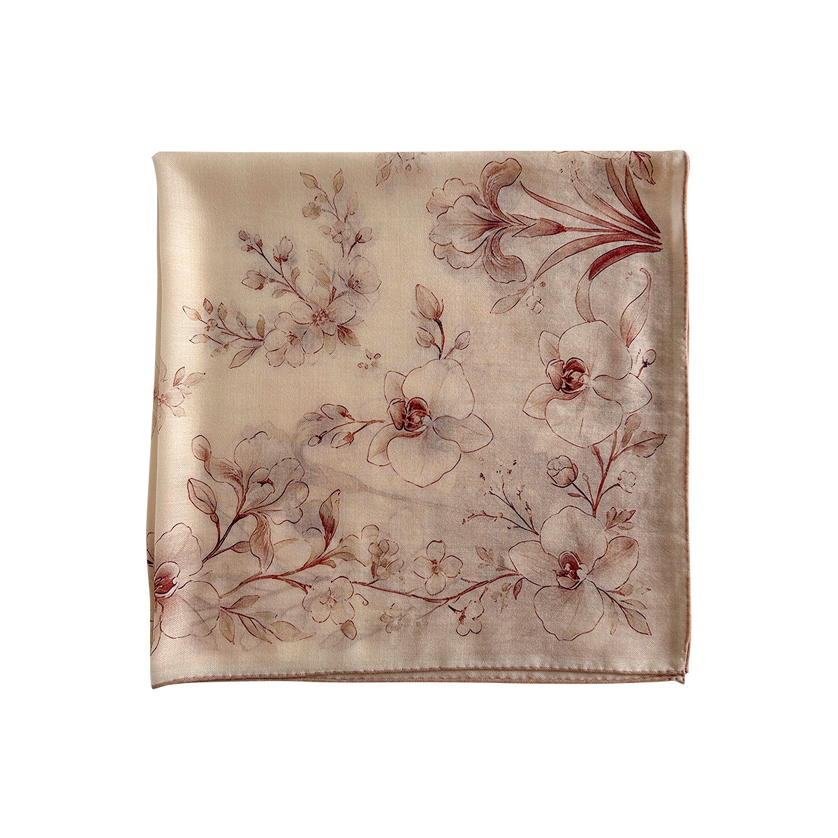 Shawl Wrap Winter - Syal Persegi Wol 100% Premium Mewah