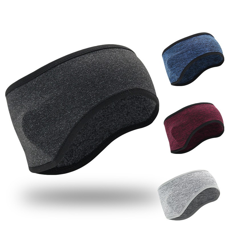 Winter Headband Fleece - Bando olahraga Musim Dingin Pria Wanita,