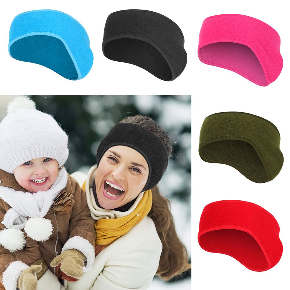 1Pcs Penutup Telinga Bulu Domb - Winter Headband Fleece ulasan dan harga