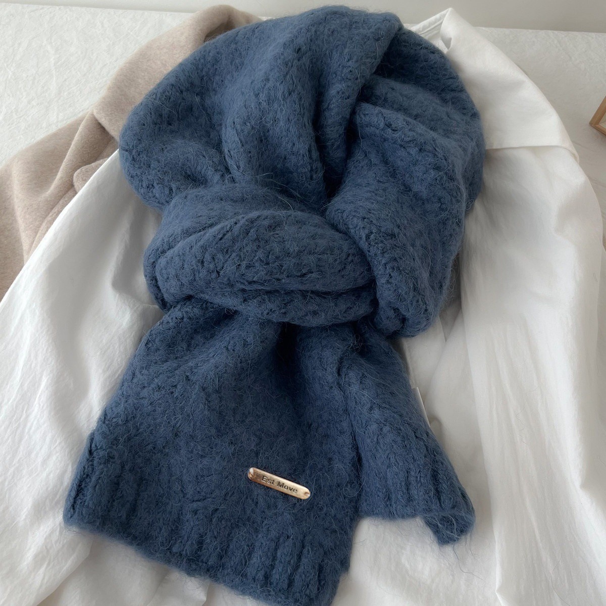 Syal Wol Berkualitas Tinggi un - Wool Scarf Men ulasan dan harga