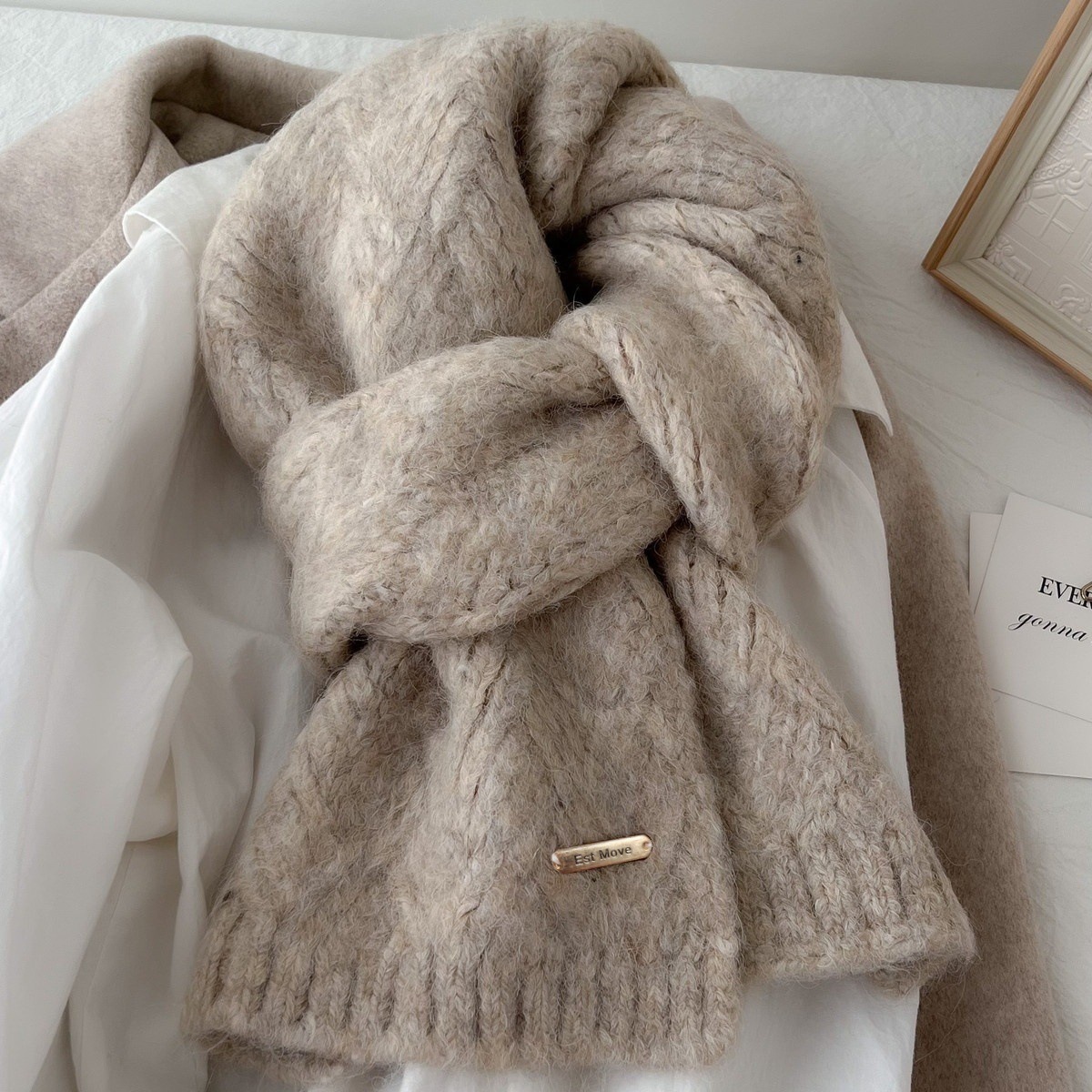 Syal Wol Berkualitas Tinggi un - Wool Scarf Men ulasan dan harga
