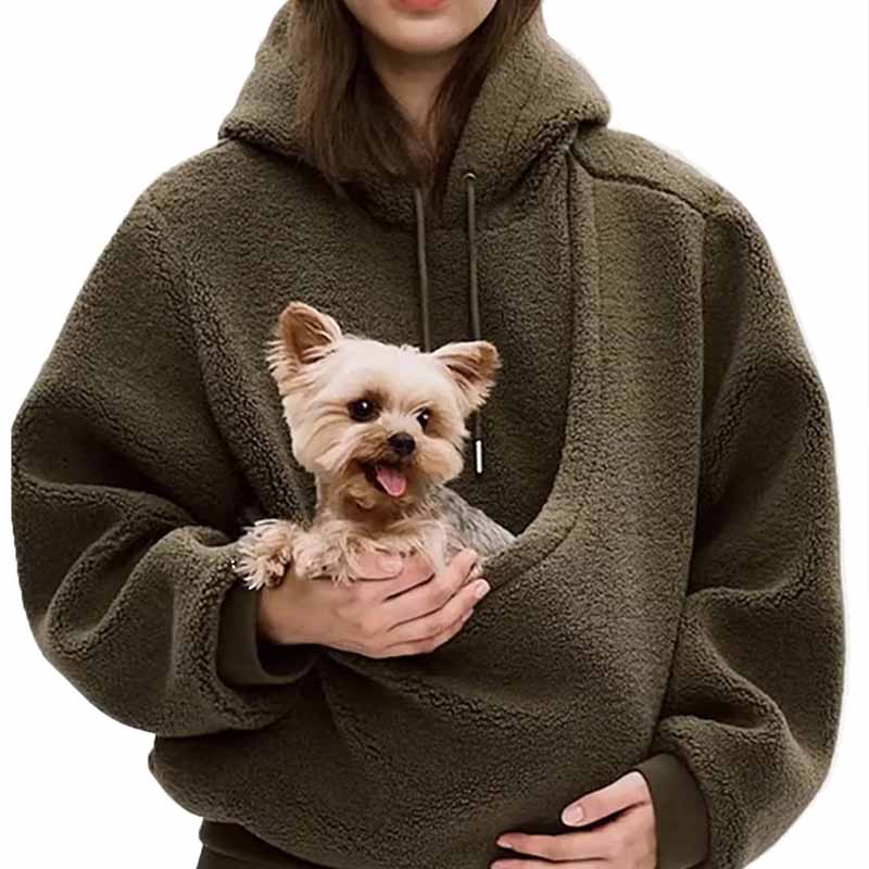Sweatshirt berkerudung lengan  - Sherpa Hoodie Fleece ulasan dan harga