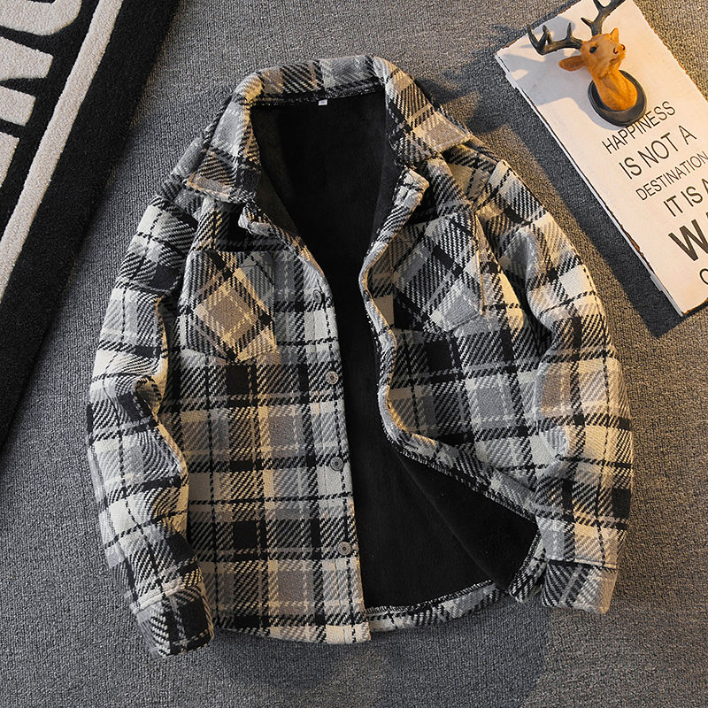 Kemeja Flanel Kotak-kotak Pria - Flannel Shirt Lined ulasan dan harga