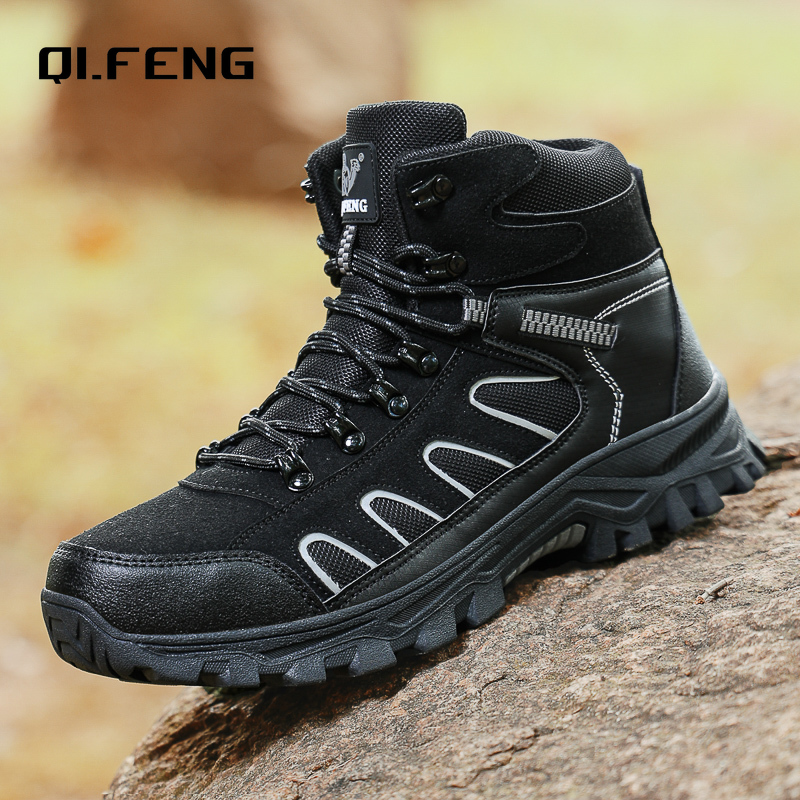Sepatu Bot Tinggi Pria Ukuran  - Waterproof Winter Boot ulasan dan harga